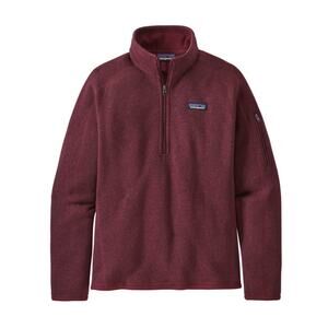 Patagonia Women’s Better‎ Sweater 1/4 Zip Fleece Chicory Red Size Medium Doctor